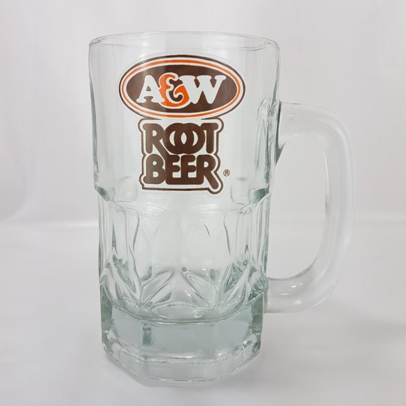 Vintage A&W Root Beer Mug Regular Large A&W Glass Mug - Picture 9 of 12
